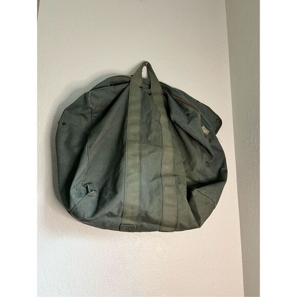 US Military Flyers Kit Bag Canvas Flight Duffle Pilot Deploy US Army Air Force - Picture 5 of 7